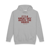 "It’s a Great Day Above the Grass" Heavyweight Hoodie