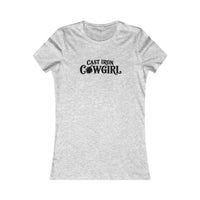 Cast Iron Cowgirl Ladies' T-Shirt