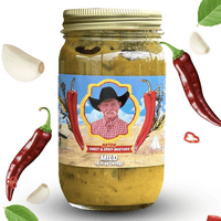 Mild Hatch sweet & spicy mustard.