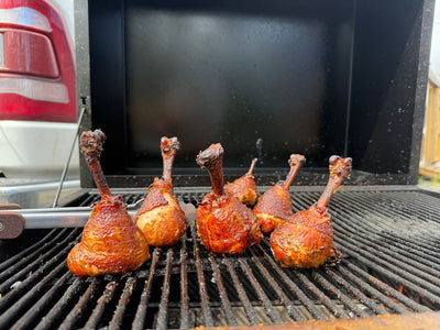 Chicken Lollipops on the Smoker 
