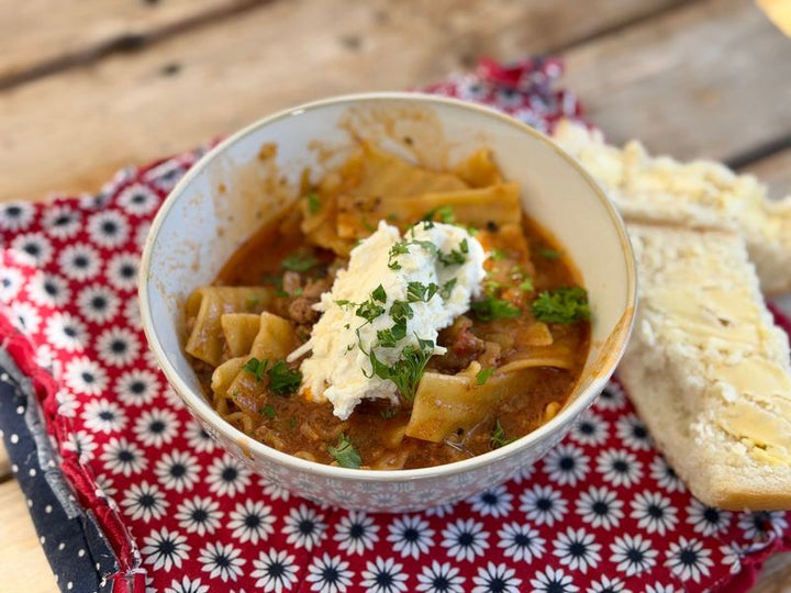 Lasagna Soup