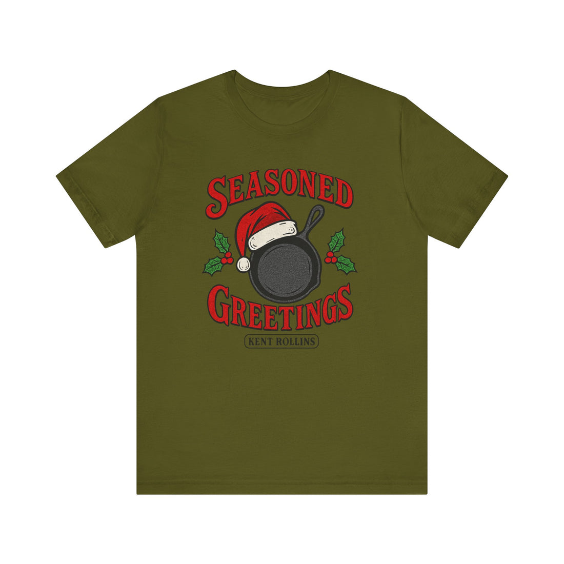 Seasoned Greetings Cast Iron Christmas Tee