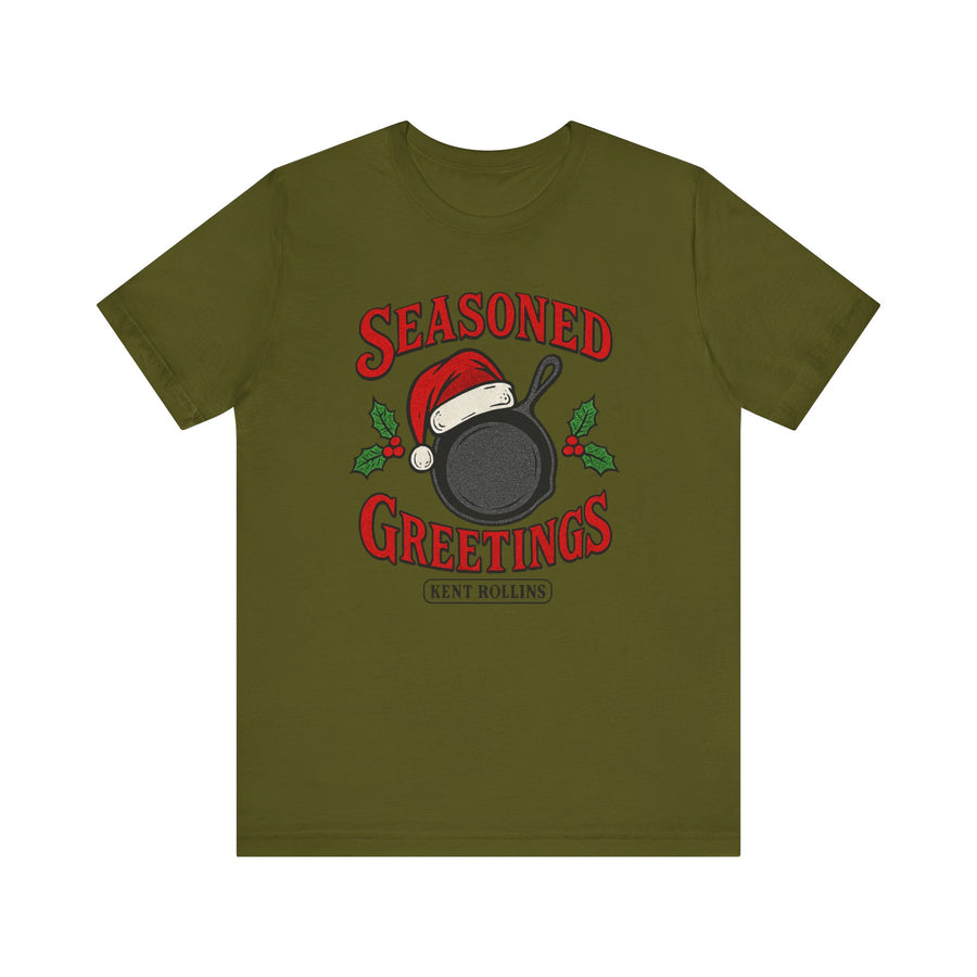 Seasoned Greetings Cast Iron Christmas Tee