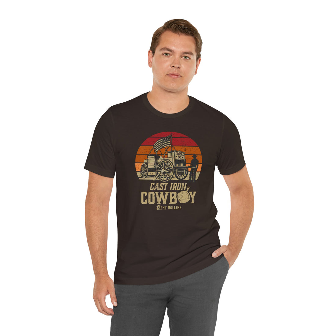 Kent Rollins Cast Iron Cowboy T-Shirt