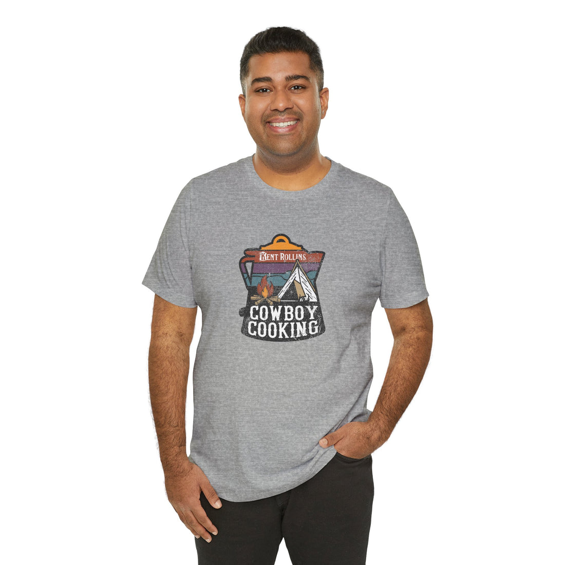 Kent Rollins Cowboy Coffee Pot T-Shirt