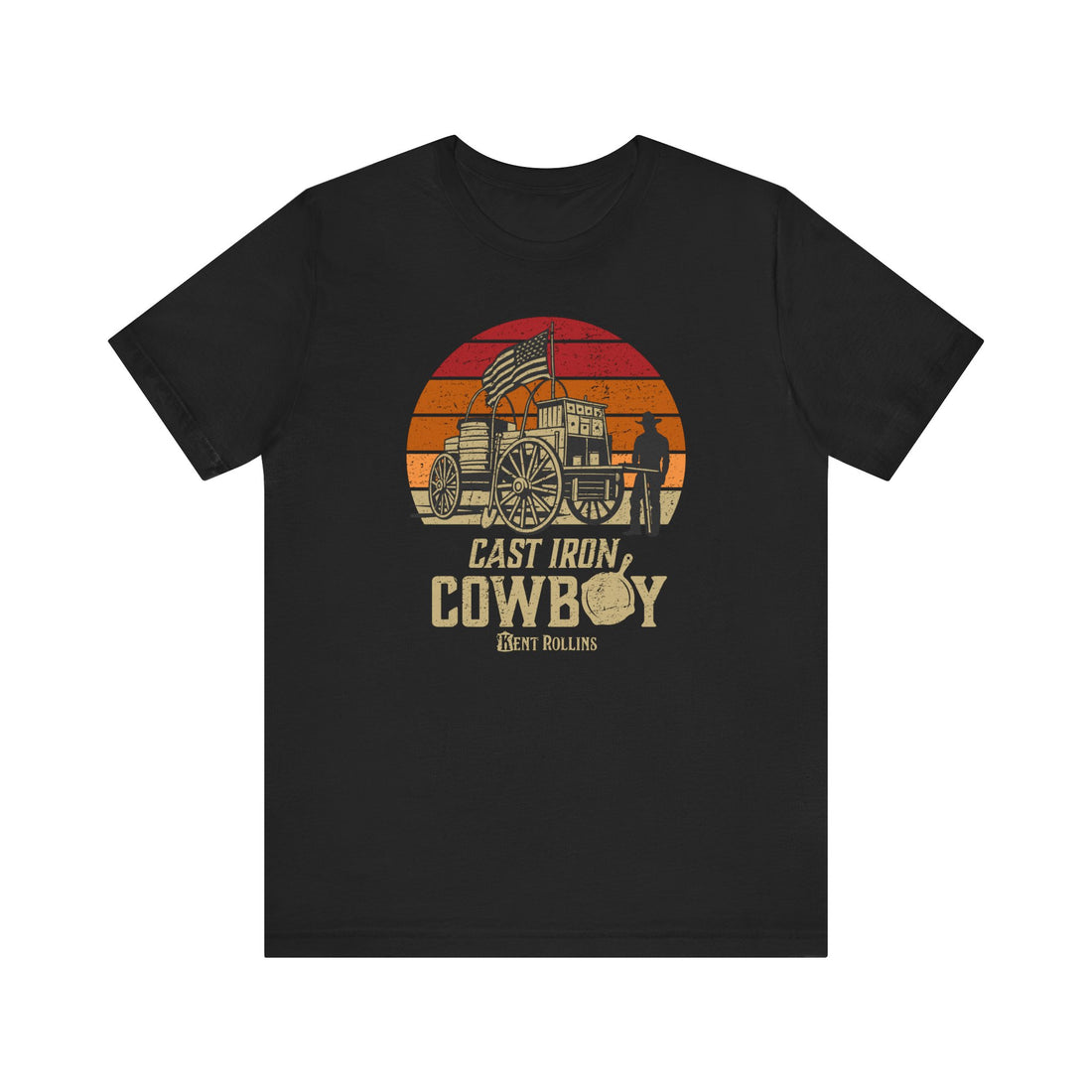 Kent Rollins Cast Iron Cowboy T-Shirt