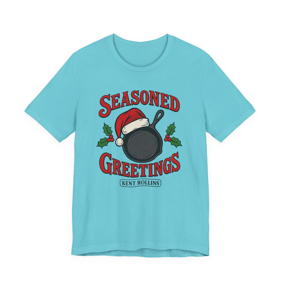 Seasoned Greetings Cast Iron Christmas Tee