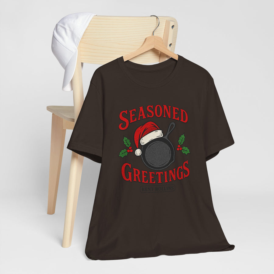 Seasoned Greetings Cast Iron Christmas Tee
