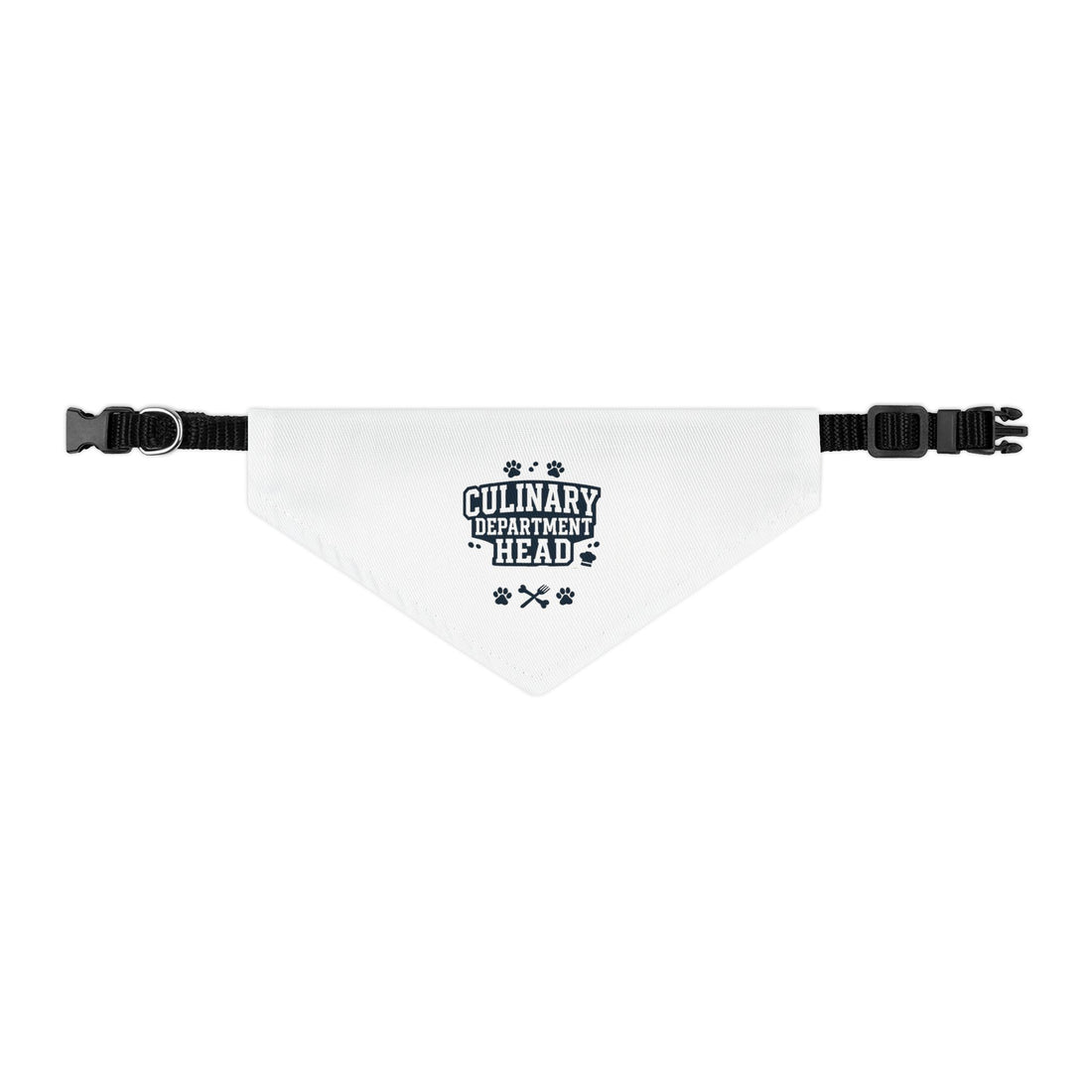 Culinary Department Head Pet Bandana Collar