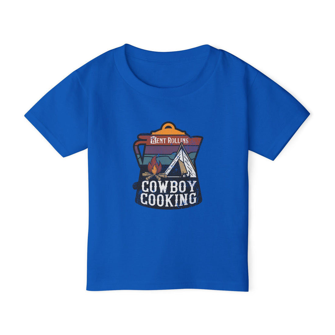 Cute Cowboy Cooking Toddler T-shirt