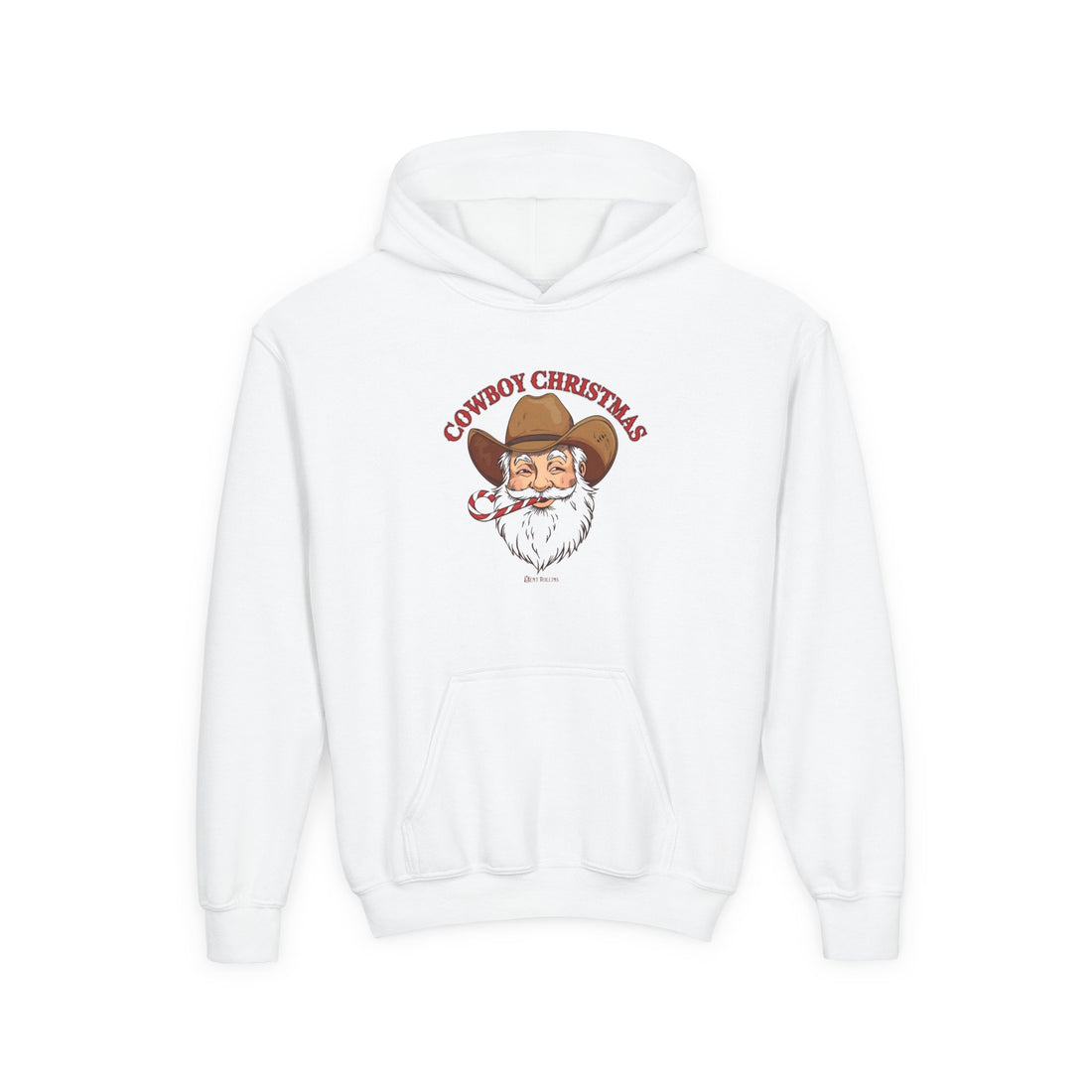 Cowboy Christmas Youth Hoodie –  Kids Sizes