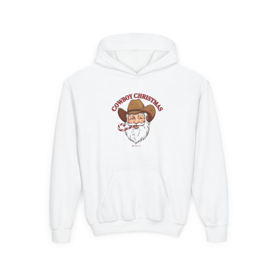 Cowboy Christmas Youth Hoodie –  Kids Sizes