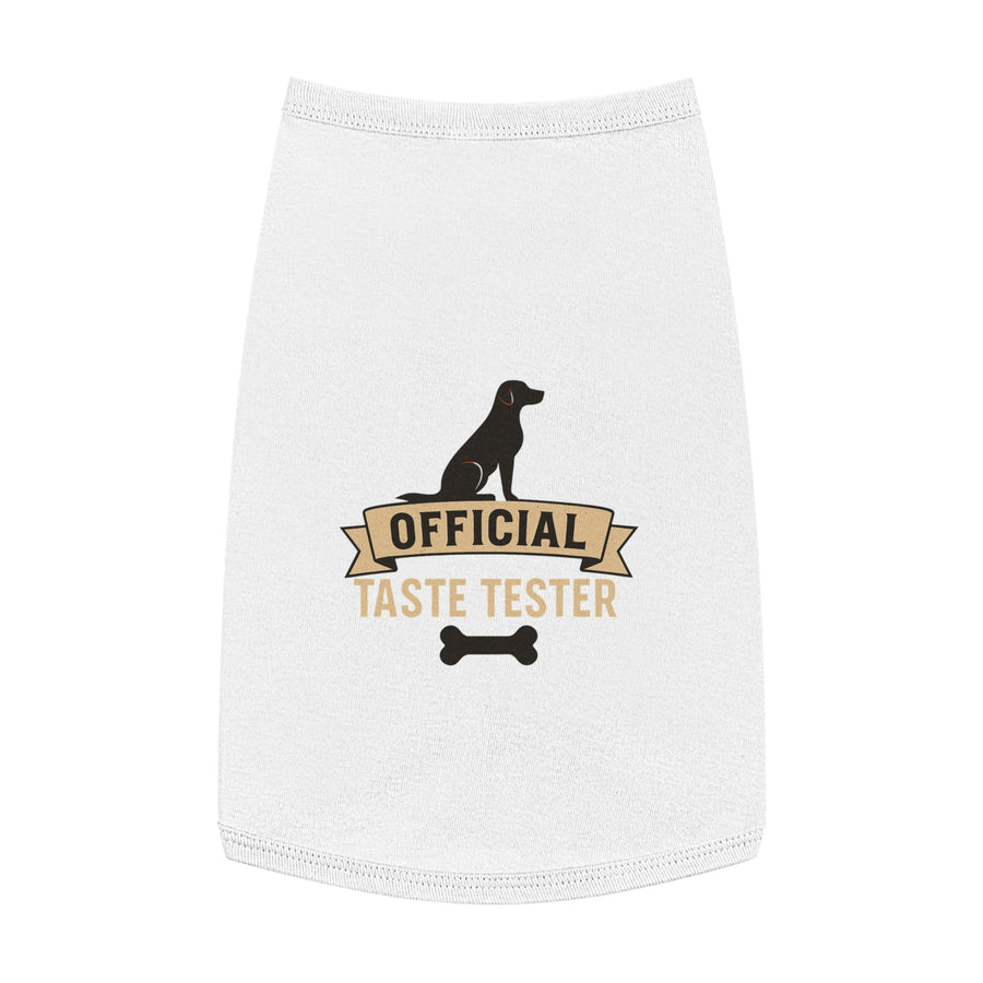 Official Taste Tester Pet Tank Top