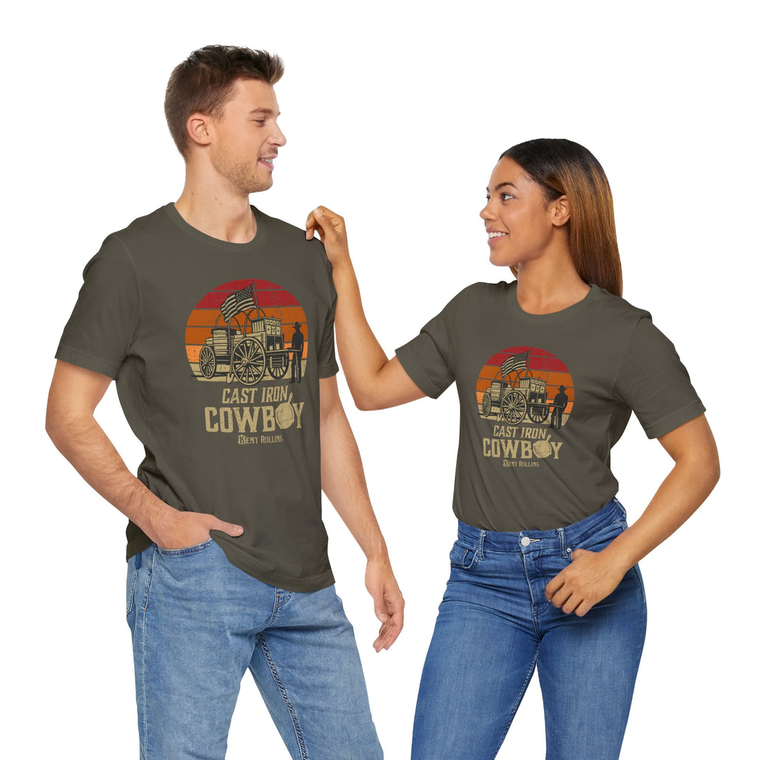 Kent Rollins Cast Iron Cowboy T-Shirt