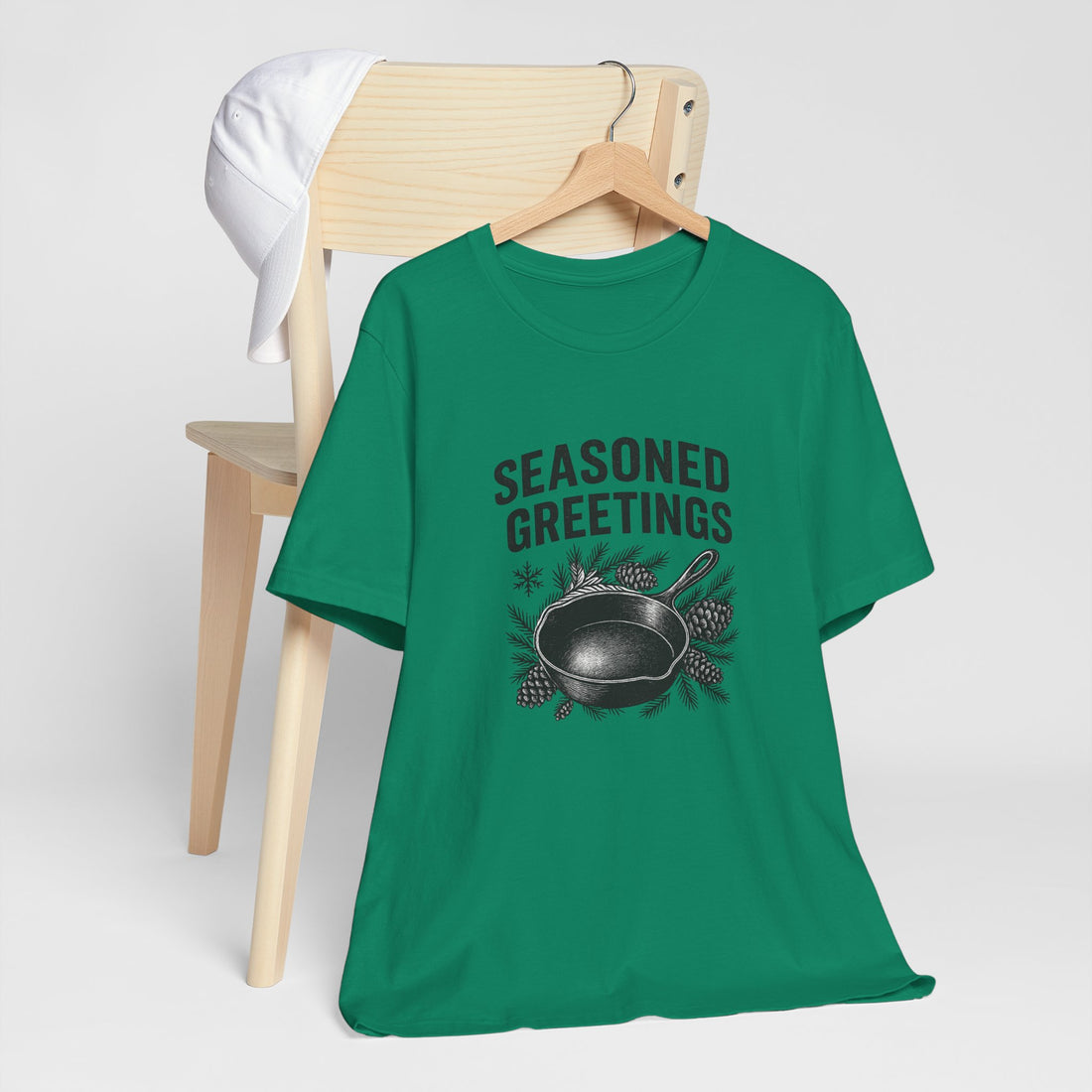 Seasoned Greetings Holiday T-Shirt for Adults