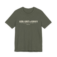 God, Grit & Gravy Tee