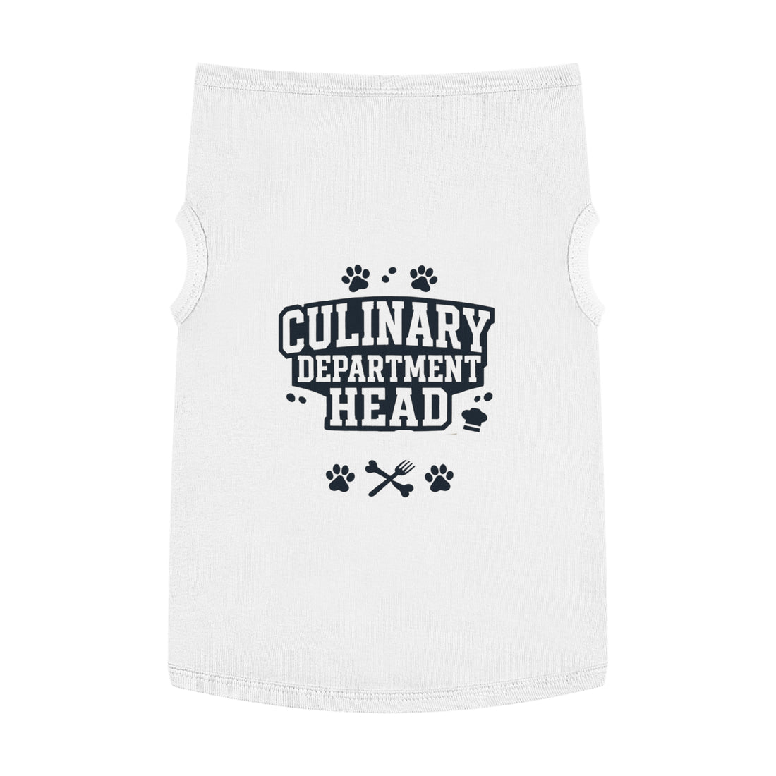 Culinary Department Head Pet Tank Top