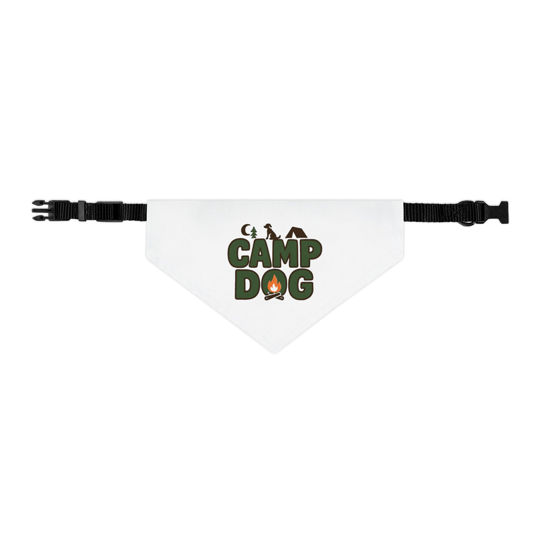 Camp Dog Pet Bandana Collar
