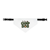Camp Dog Pet Bandana Collar