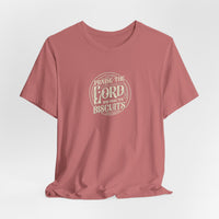 "Praise the Lord and Pass the Biscuits" - Cowboy Kent Rollins' Graphic Tee