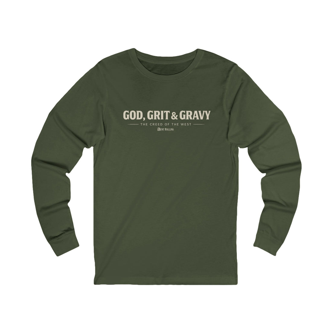 God, Grit & Gravy Long Sleeve Tee