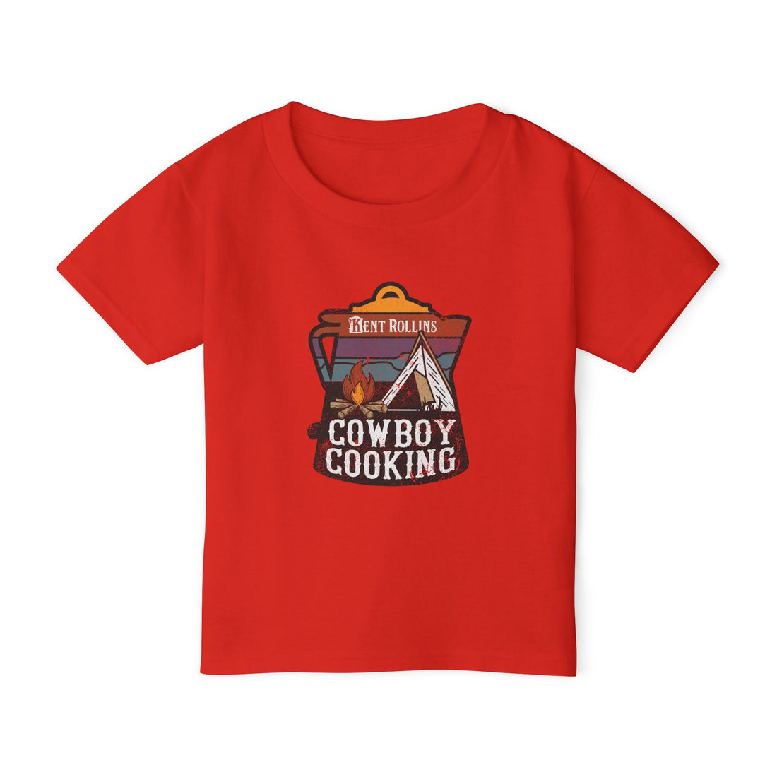 Cute Cowboy Cooking Toddler T-shirt