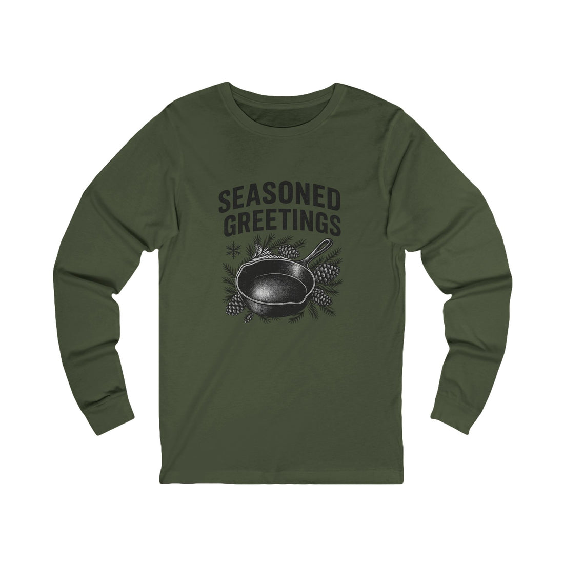 Seasoned Greetings Adult Long Sleeve Tee