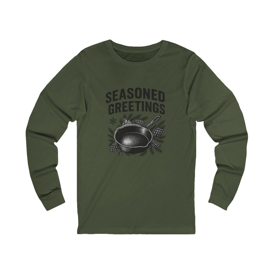 Seasoned Greetings Adult Long Sleeve Tee