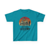 Cast Iron Cowboy Kids Heavy Cotton Tee