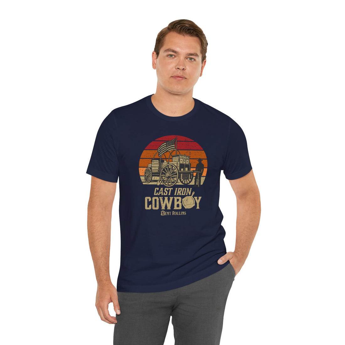 Kent Rollins Cast Iron Cowboy T-Shirt