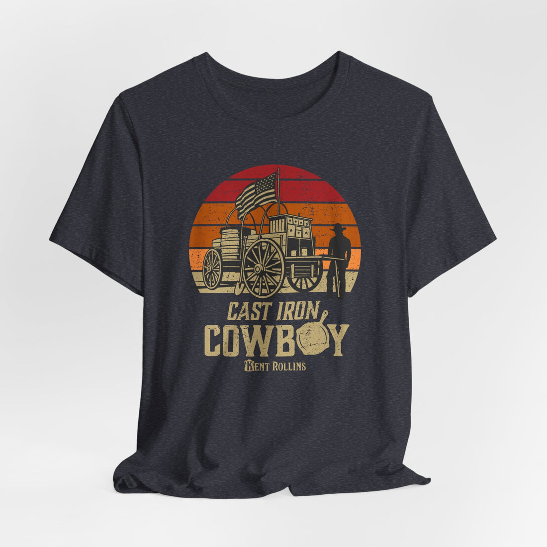 Kent Rollins Cast Iron Cowboy T-Shirt