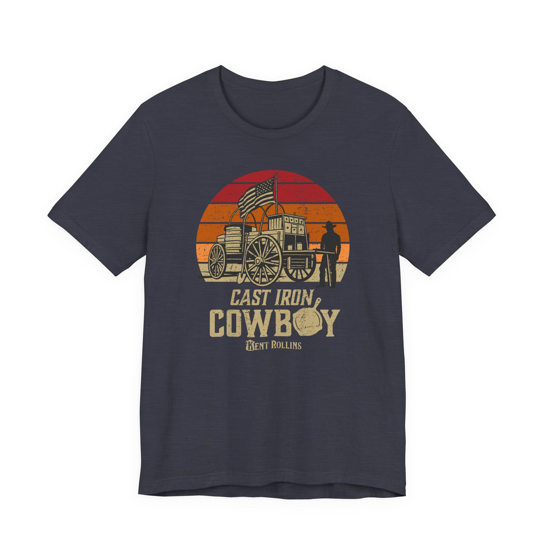 Kent Rollins Cast Iron Cowboy T-Shirt