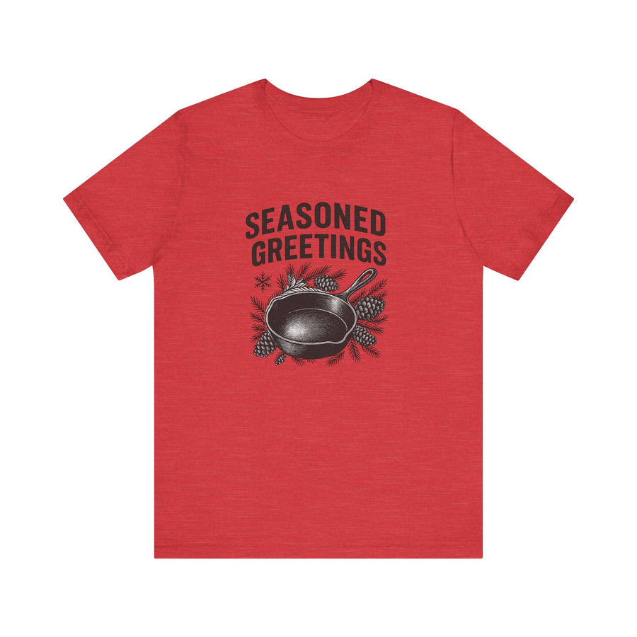 Seasoned Greetings Holiday T-Shirt for Adults