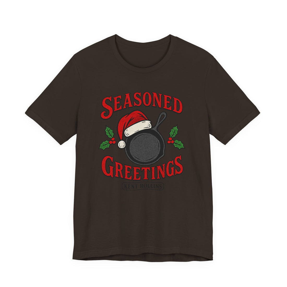 Seasoned Greetings Cast Iron Christmas Tee