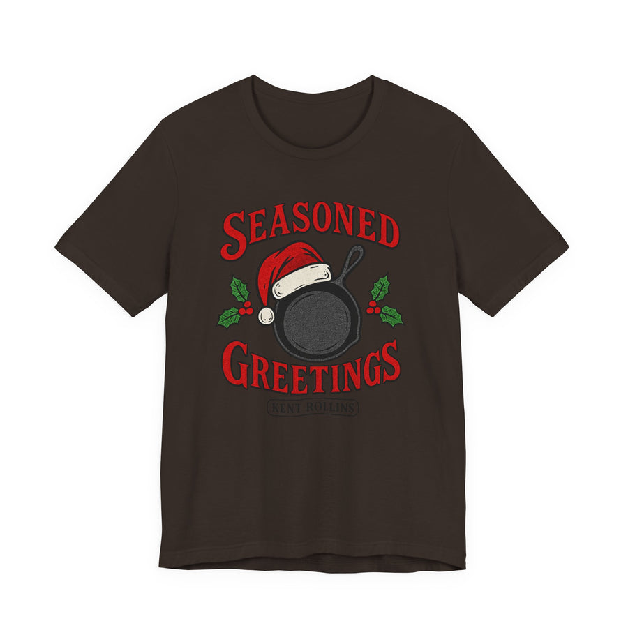 Seasoned Greetings Cast Iron Christmas Tee