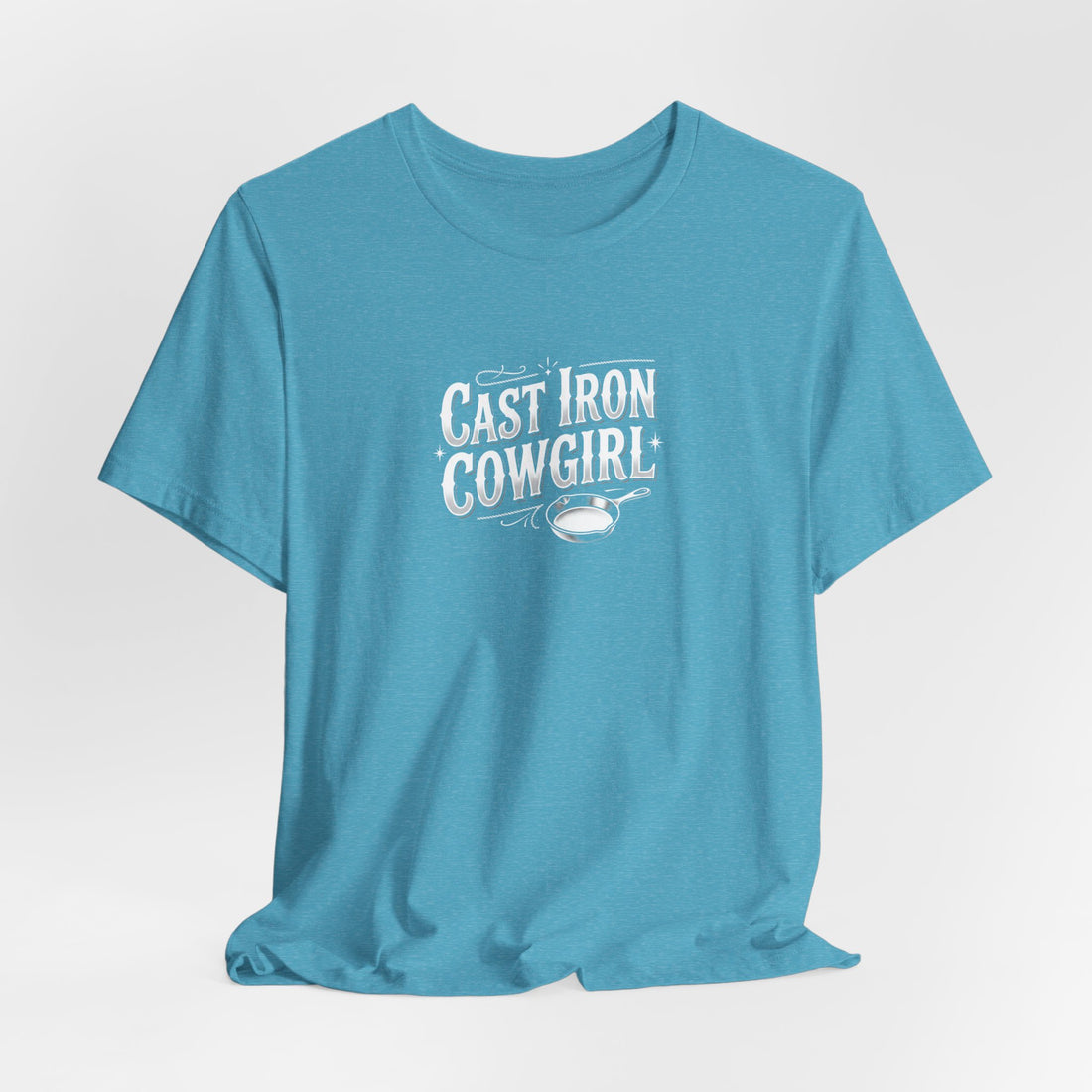 Cast Iron Cowgirl T-Shirt — Adult Unisex Classic Fit