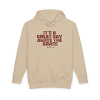 "It’s a Great Day Above the Grass" Heavyweight Hoodie