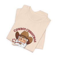 Cowboy Christmas Unisex Adult T-Shirt