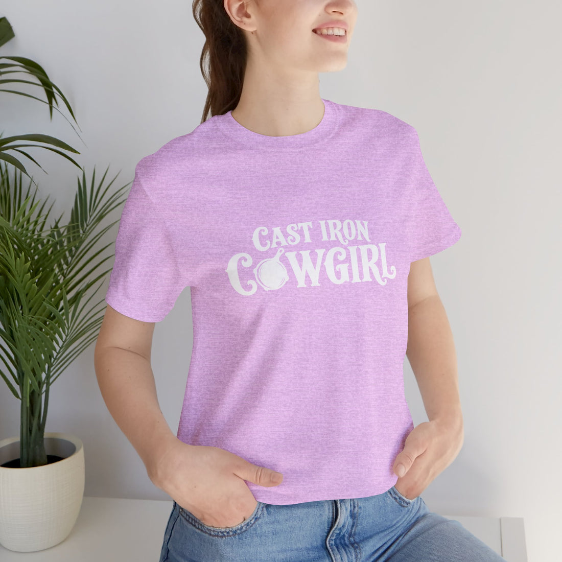 Cast Iron Cowgirl T-Shirt  - Unisex Classic Fit