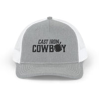 Cast Iron Cowboy Embroidered Trucker Cap