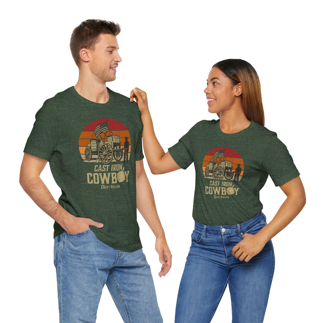 Kent Rollins Cast Iron Cowboy T-Shirt