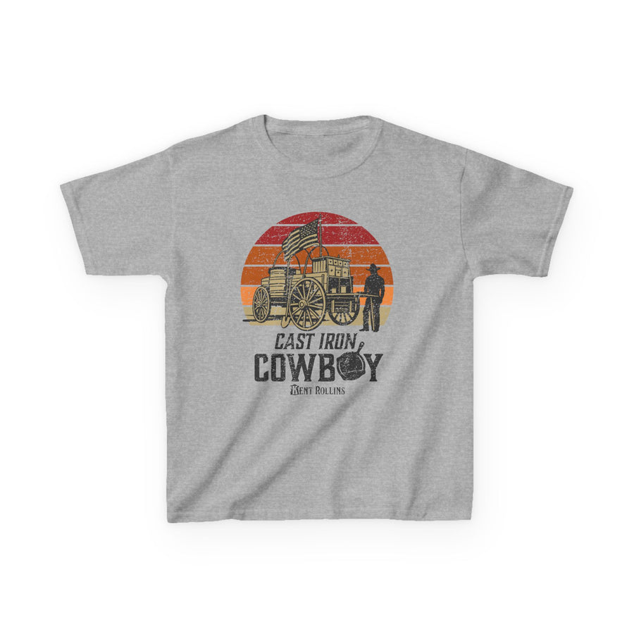 Cast Iron Cowboy Kids Heavy Cotton Tee