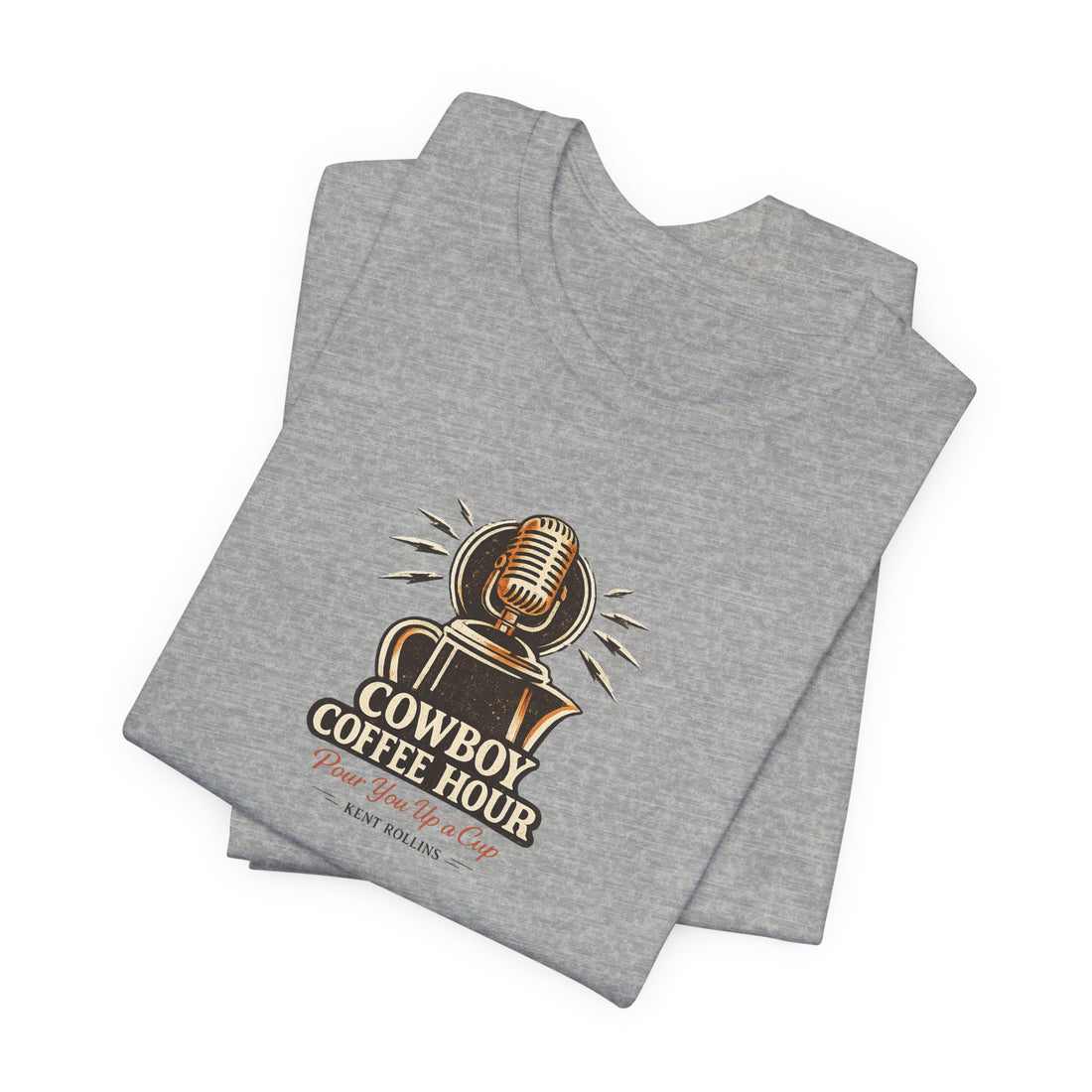 Cowboy Coffee Hour: The Podcast Adult Tee