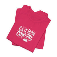 Cast Iron Cowgirl T-Shirt — Adult Unisex Classic Fit