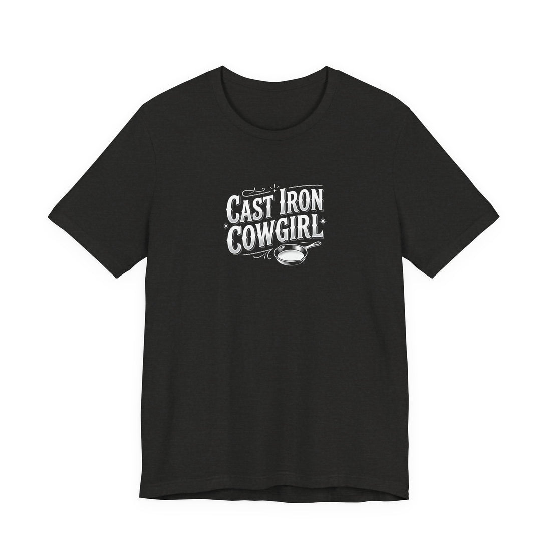 Cast Iron Cowgirl T-Shirt — Adult Unisex Classic Fit