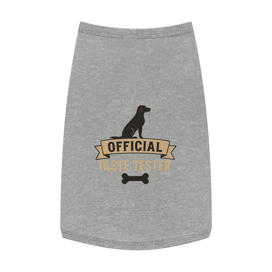 Official Taste Tester Pet Tank Top