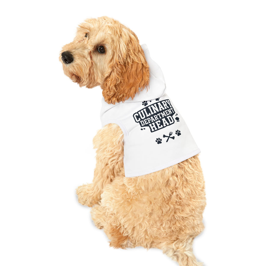 Culinary Department Head Pet Hoodie