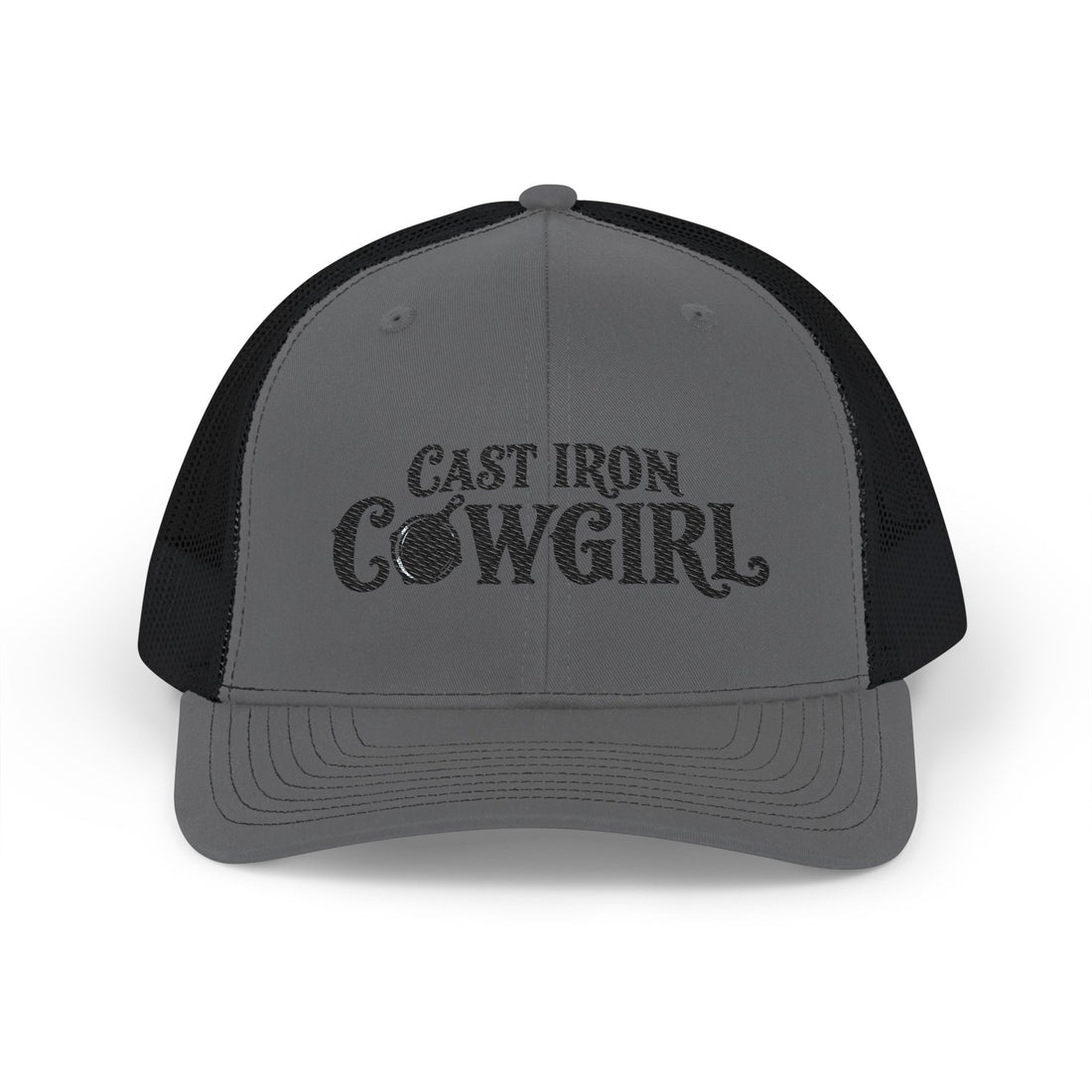 Cast Iron Cowgirl Snapback Trucker Cap