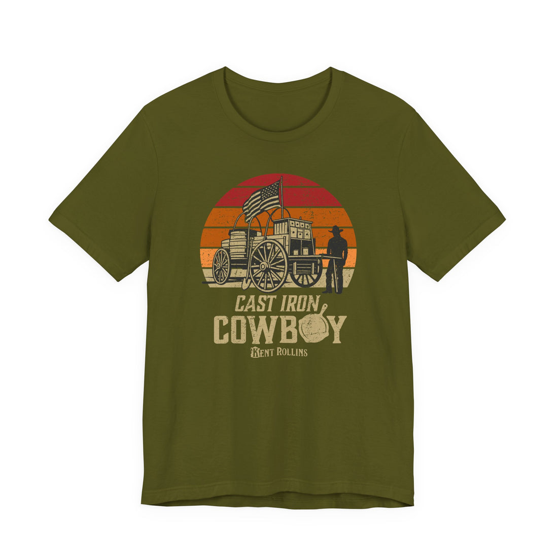 Kent Rollins Cast Iron Cowboy T-Shirt