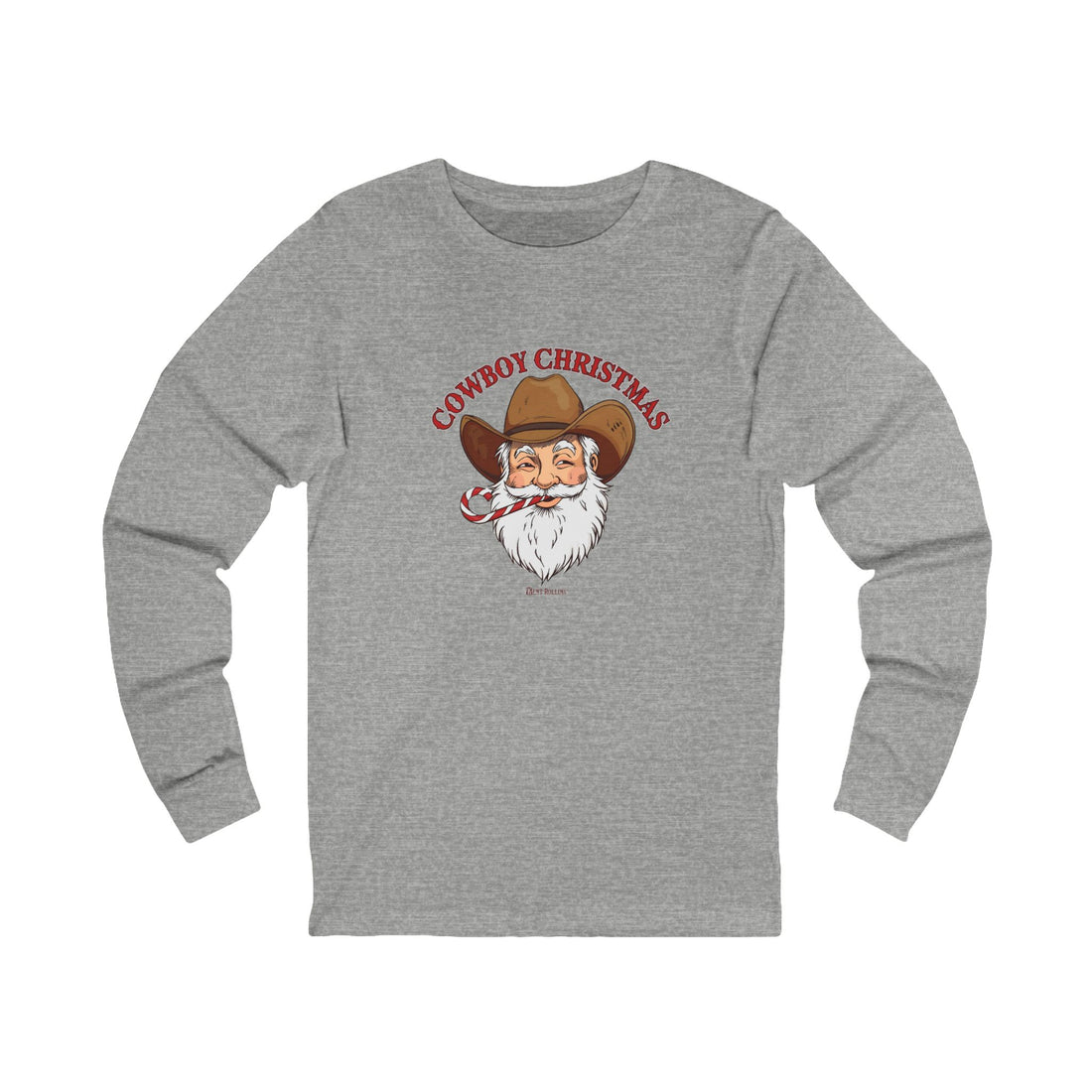 Cowboy Christmas Long Sleeve Tee